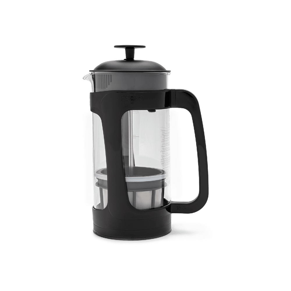 ESPRO PRESS P3-18OZ GLASS AND BLACK PLASTIC